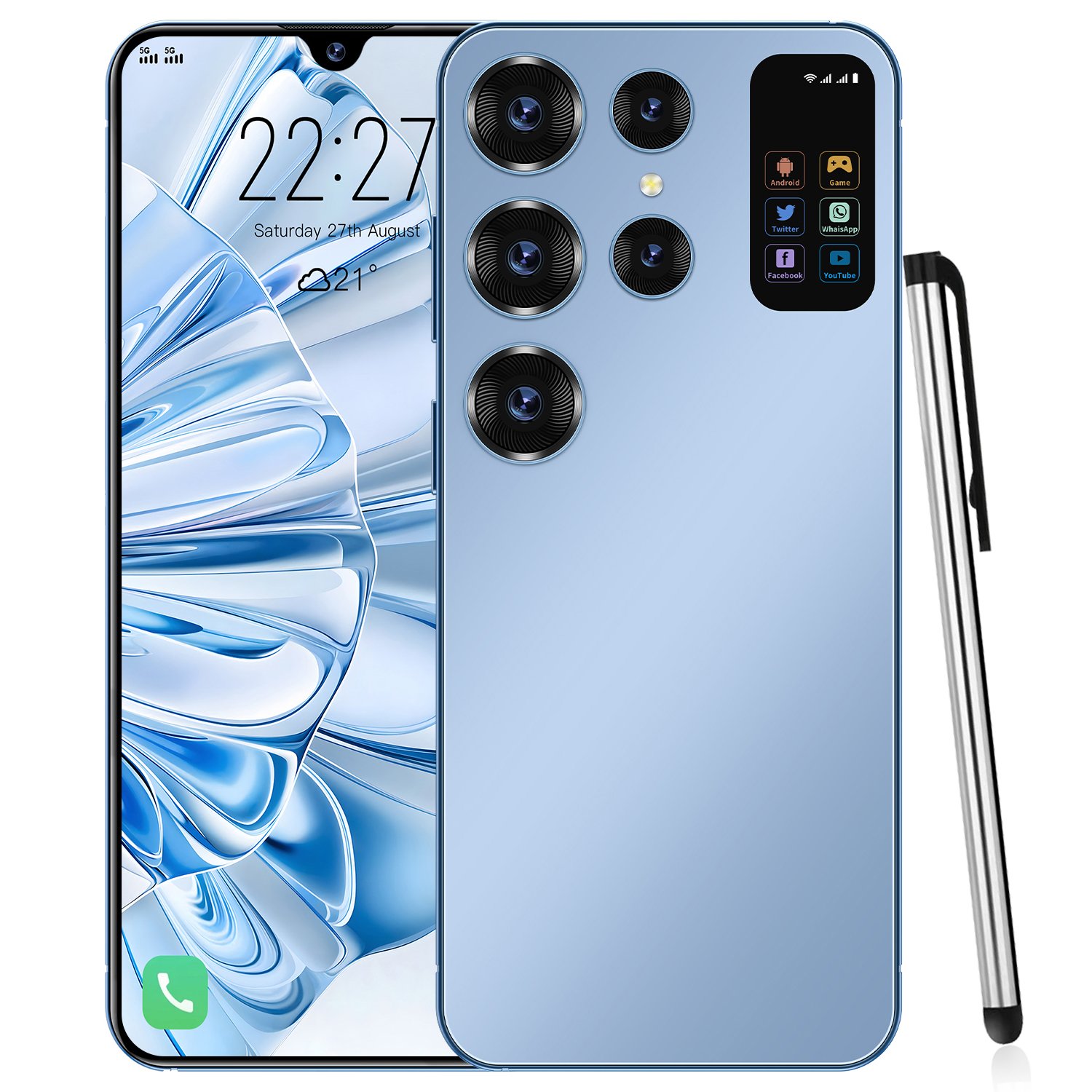 Global Version S24 Ultra smart phone 7.0inch telephone 16+1TB Unlock S-Pen 4G WIFI Big Bcreen android S23 S24 mobile phones